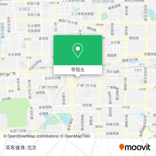 英客健身地图