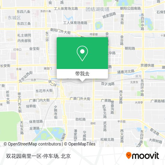 双花园南里一区-停车场地图