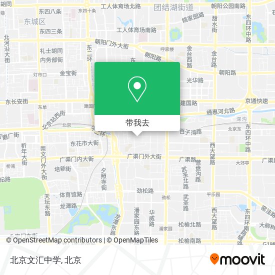 北京文汇中学地图