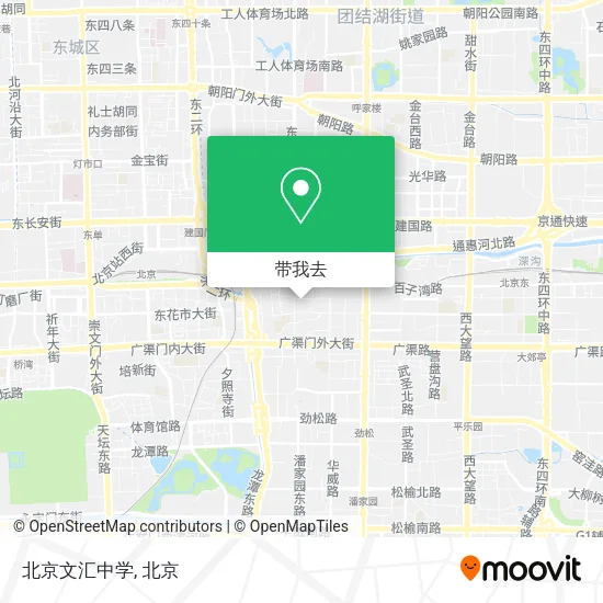 北京文汇中学地图
