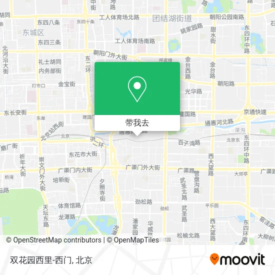 双花园西里-西门地图