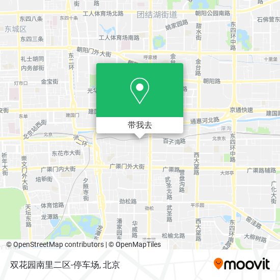 双花园南里二区-停车场地图