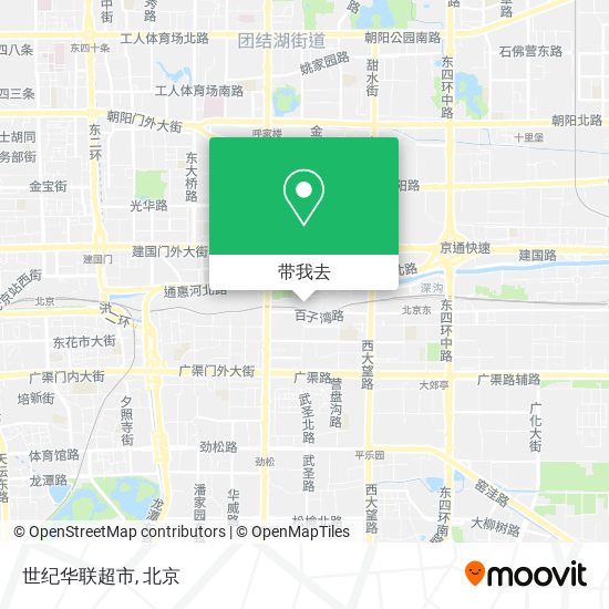 世纪华联超市地图