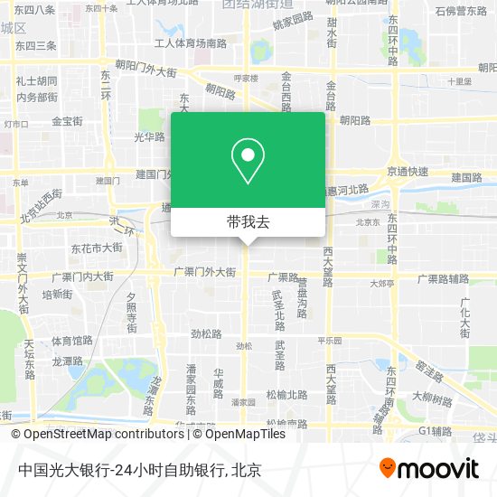 中国光大银行-24小时自助银行地图