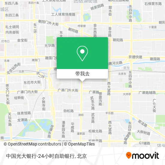 中国光大银行-24小时自助银行地图