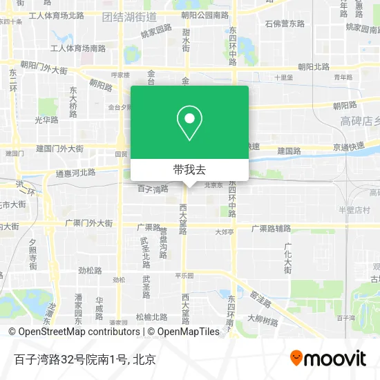 百子湾路32号院南1号地图