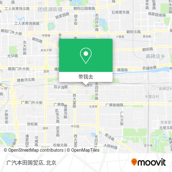 广汽本田国贸店地图