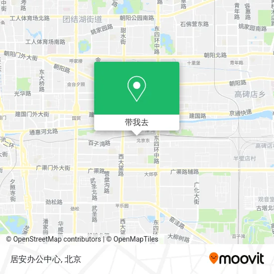 居安办公中心地图