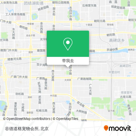 谷德道格宠物会所地图