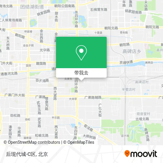 后现代城-C区地图
