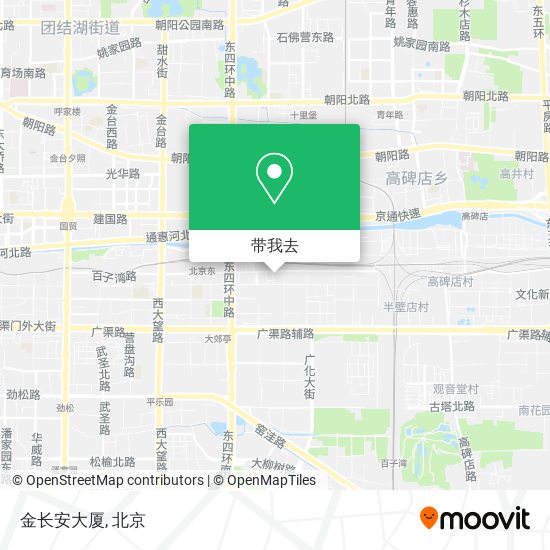 金长安大厦地图