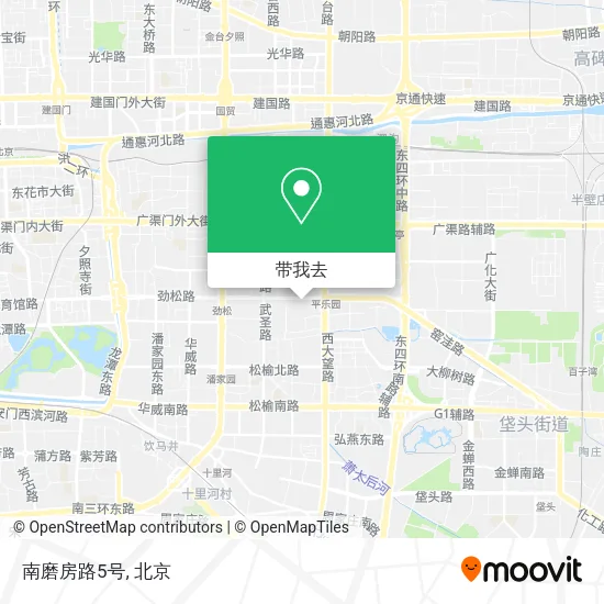 南磨房路5号地图