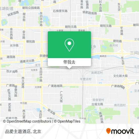 品爱主题酒店地图