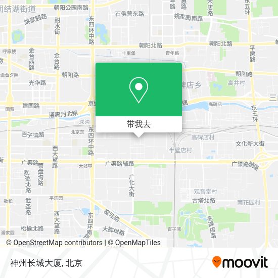 神州长城大厦地图