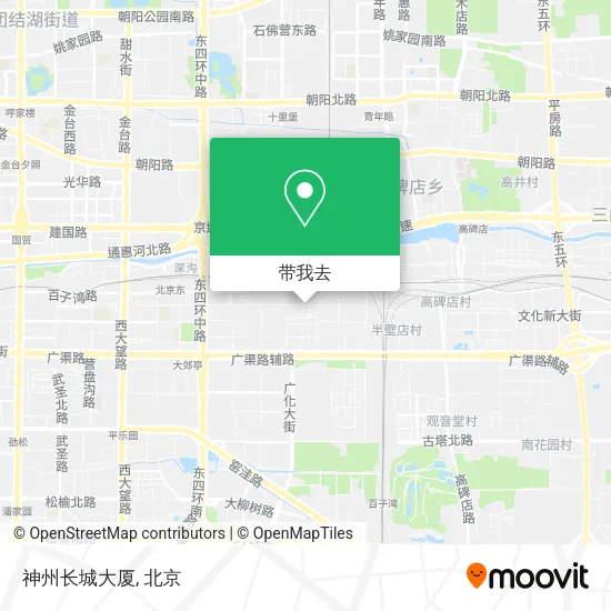 神州长城大厦地图
