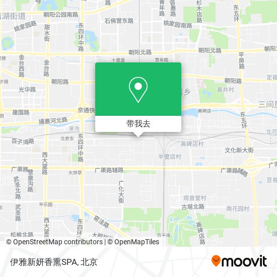 伊雅新妍香熏SPA地图