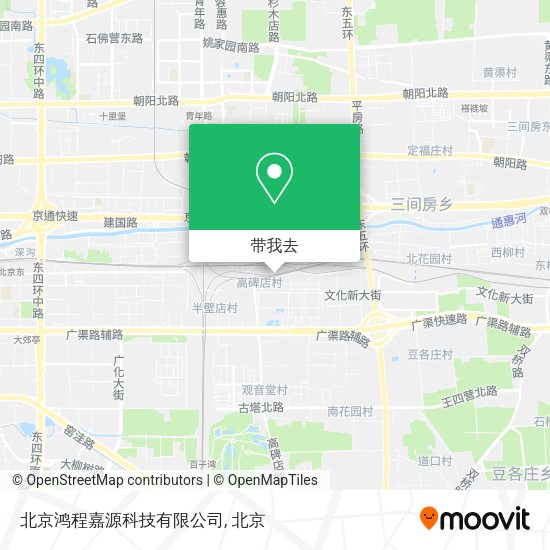 北京鸿程嘉源科技有限公司地图