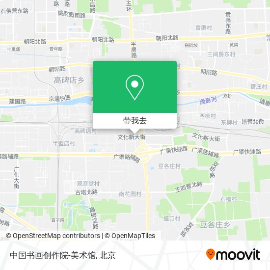 中国书画创作院-美术馆地图