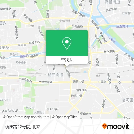 杨庄路22号院地图