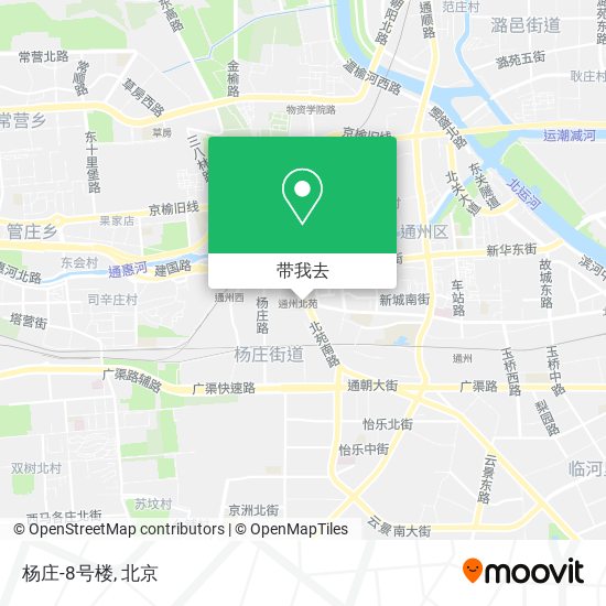 杨庄-8号楼地图