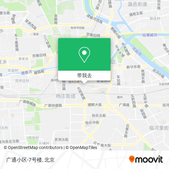 广通小区-7号楼地图