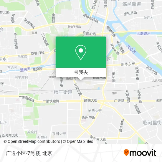 广通小区-7号楼地图