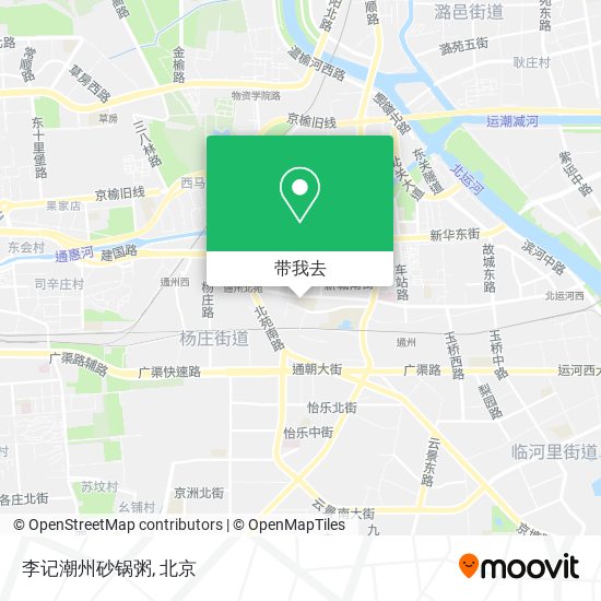 李记潮州砂锅粥地图