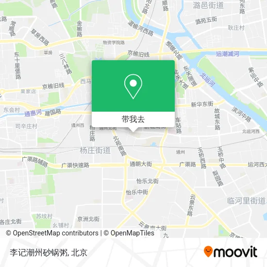 李记潮州砂锅粥地图