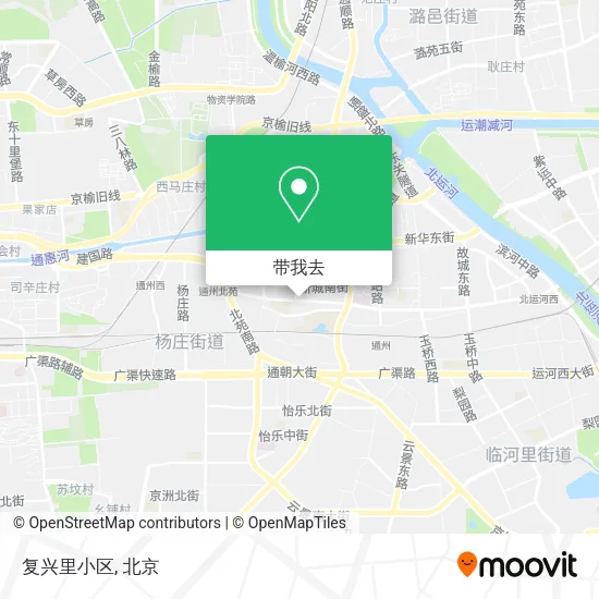 复兴里小区地图