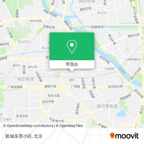 新城东里小区地图