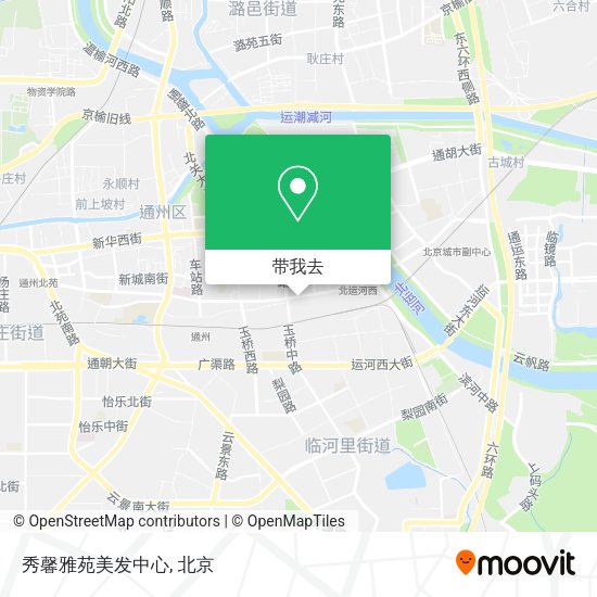 秀馨雅苑美发中心地图