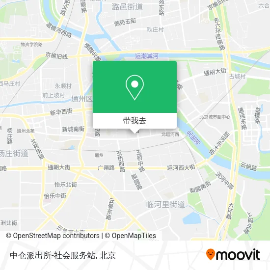 中仓派出所-社会服务站地图