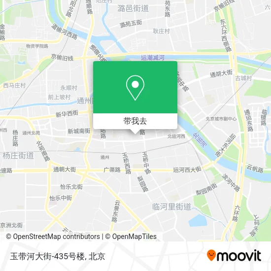 玉带河大街-435号楼地图