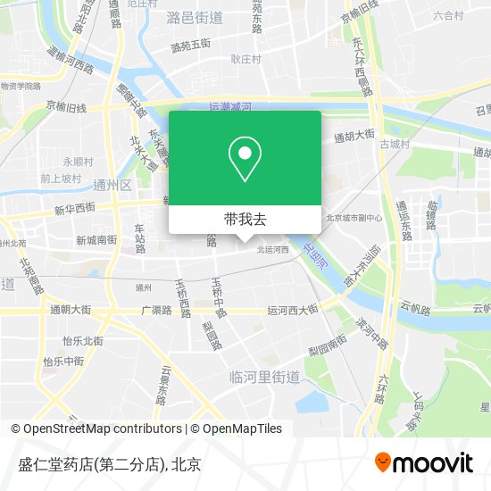 盛仁堂药店(第二分店)地图