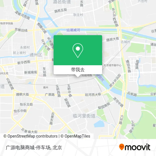 广源电脑商城-停车场地图