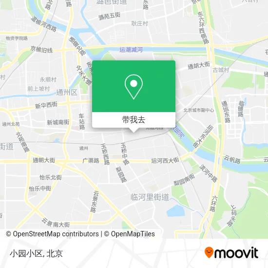 小园小区地图