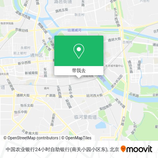 中国农业银行24小时自助银行(南关小园小区东)地图