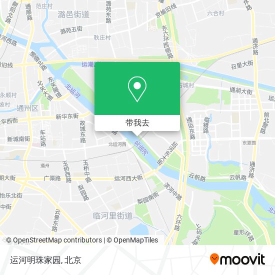 运河明珠家园地图