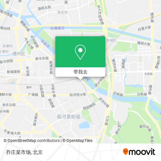 乔庄菜市场地图