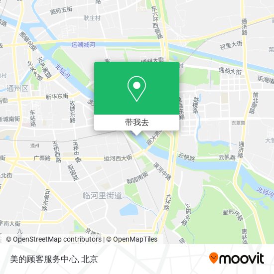 美的顾客服务中心地图