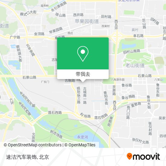 速洁汽车装饰地图