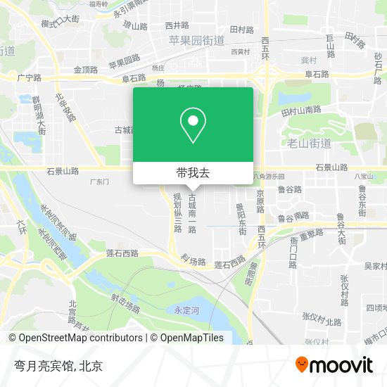 弯月亮宾馆地图