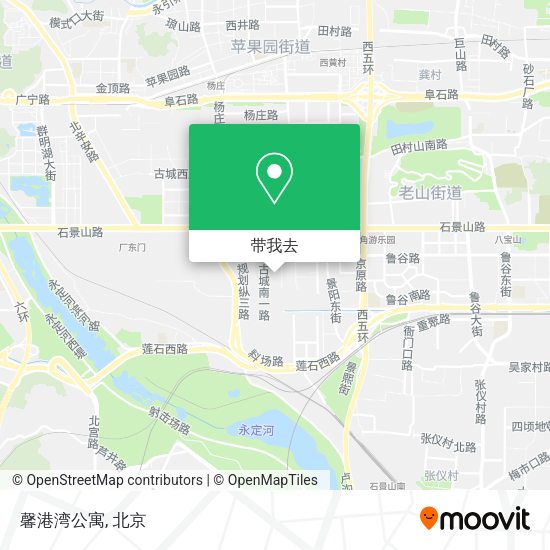 馨港湾公寓地图
