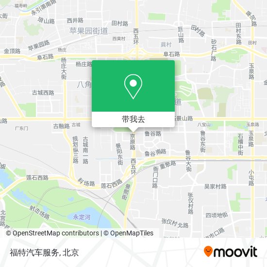 福特汽车服务地图