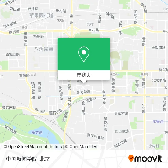 中国新闻学院地图