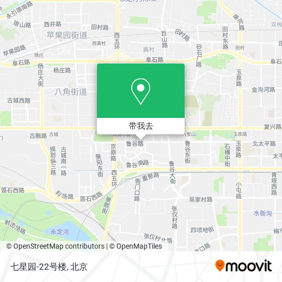 七星园-22号楼地图