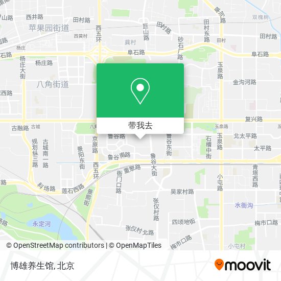 博雄养生馆地图