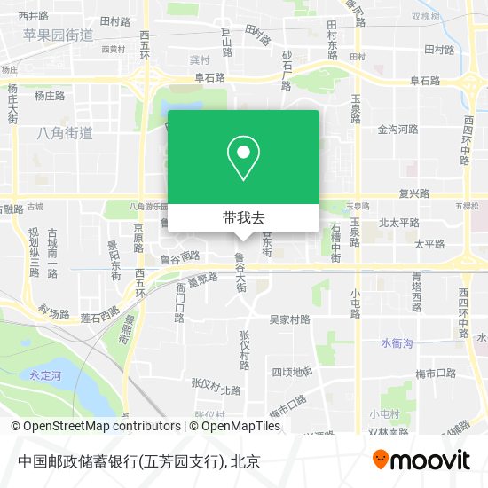 中国邮政储蓄银行(五芳园支行)地图