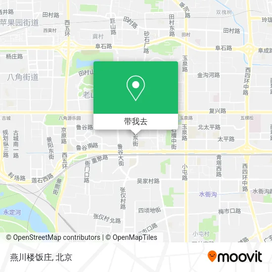 燕川楼饭庄地图