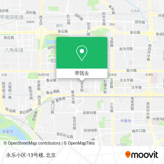 永乐小区-13号楼地图
